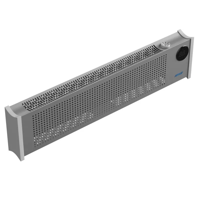 2200W Silver Graphene Baseboard Electric Heater
