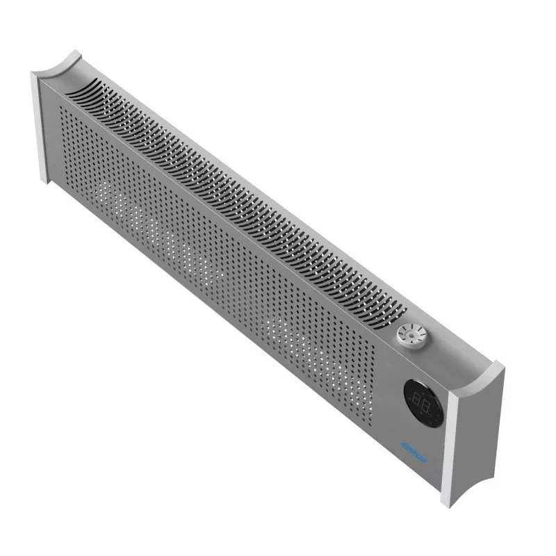 2200W Silver Graphene Baseboard Electric Heater