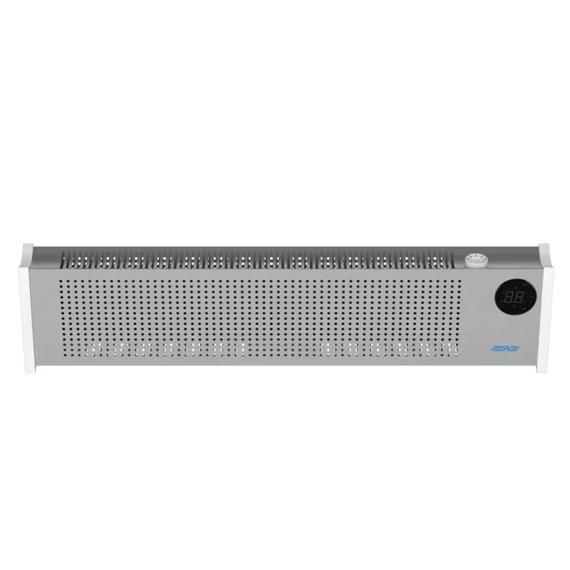 2200W Silver Graphene Baseboard Electric Heater