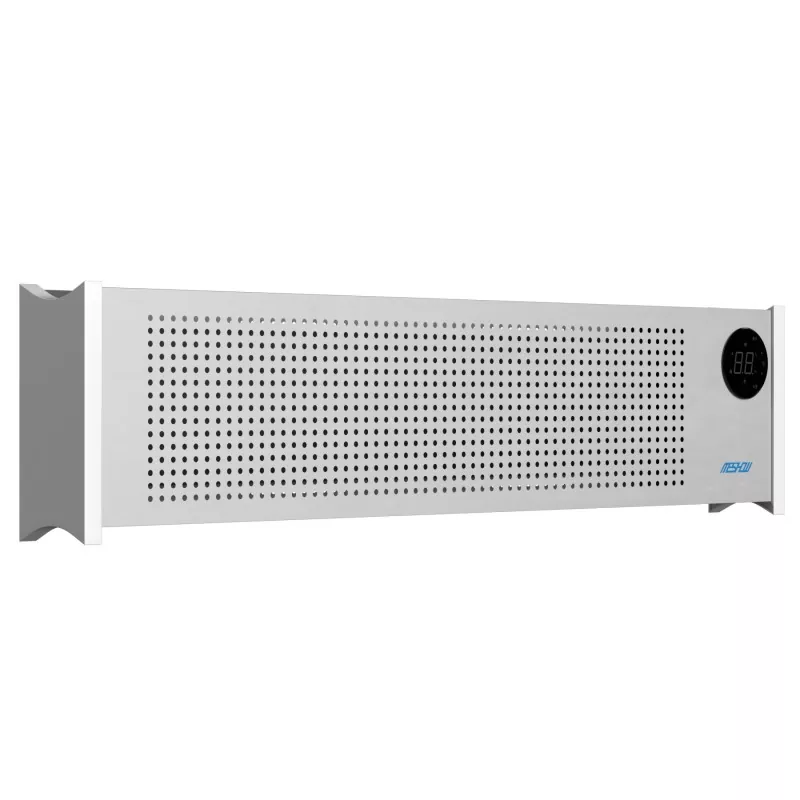 2200W Silver Graphene Baseboard Electric Heater